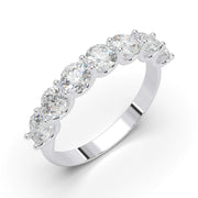 Half Eternity 7 Diamond Band (Natural)